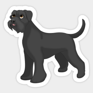 Giant Schnauzer Dog Sticker